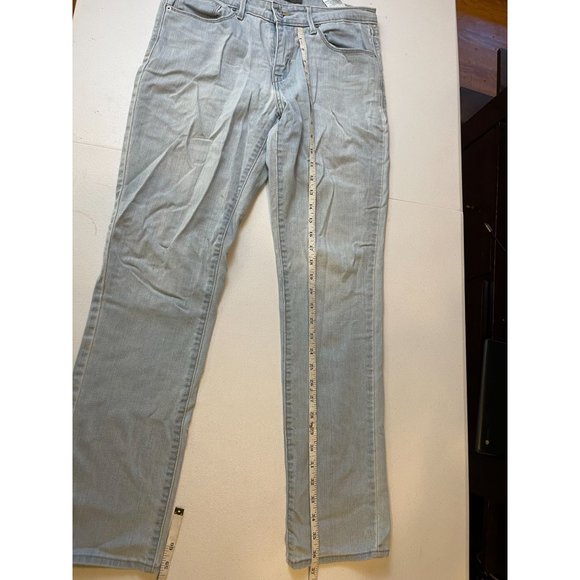 Levi's Womens Jeans Skinny Leg Mid Rise Five Design Pockets Cotton Blue Size 8 - Picture 9 of 11